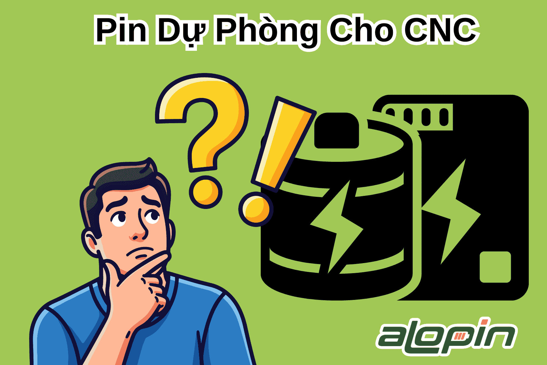 Pin Dự Phòng Cho CNC
