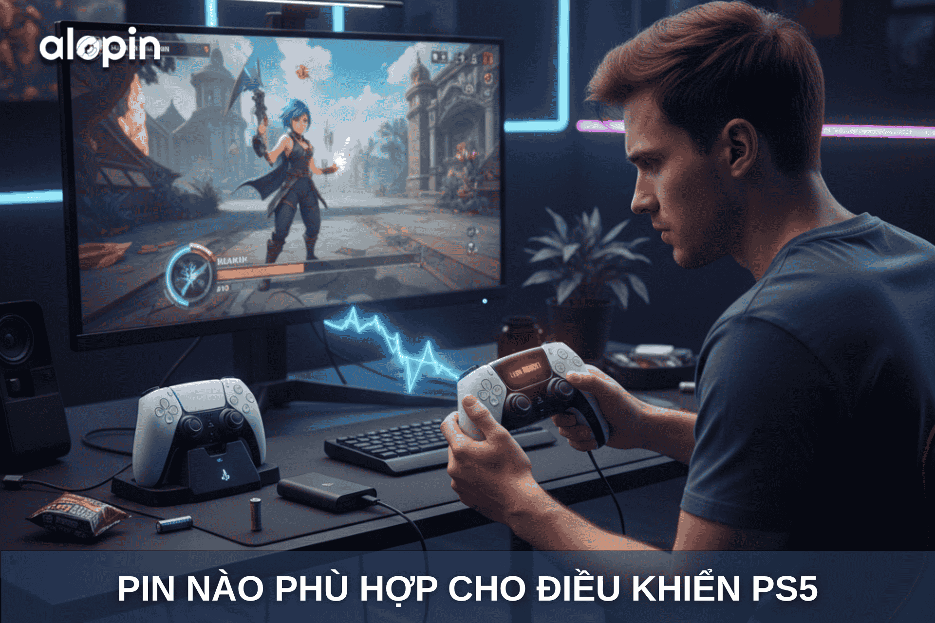 Pin Nào Phù Hợp Cho Điều Khiển PS5? – Bí Quyết Giữ Cuộc Chơi Không Gián Đoạn!