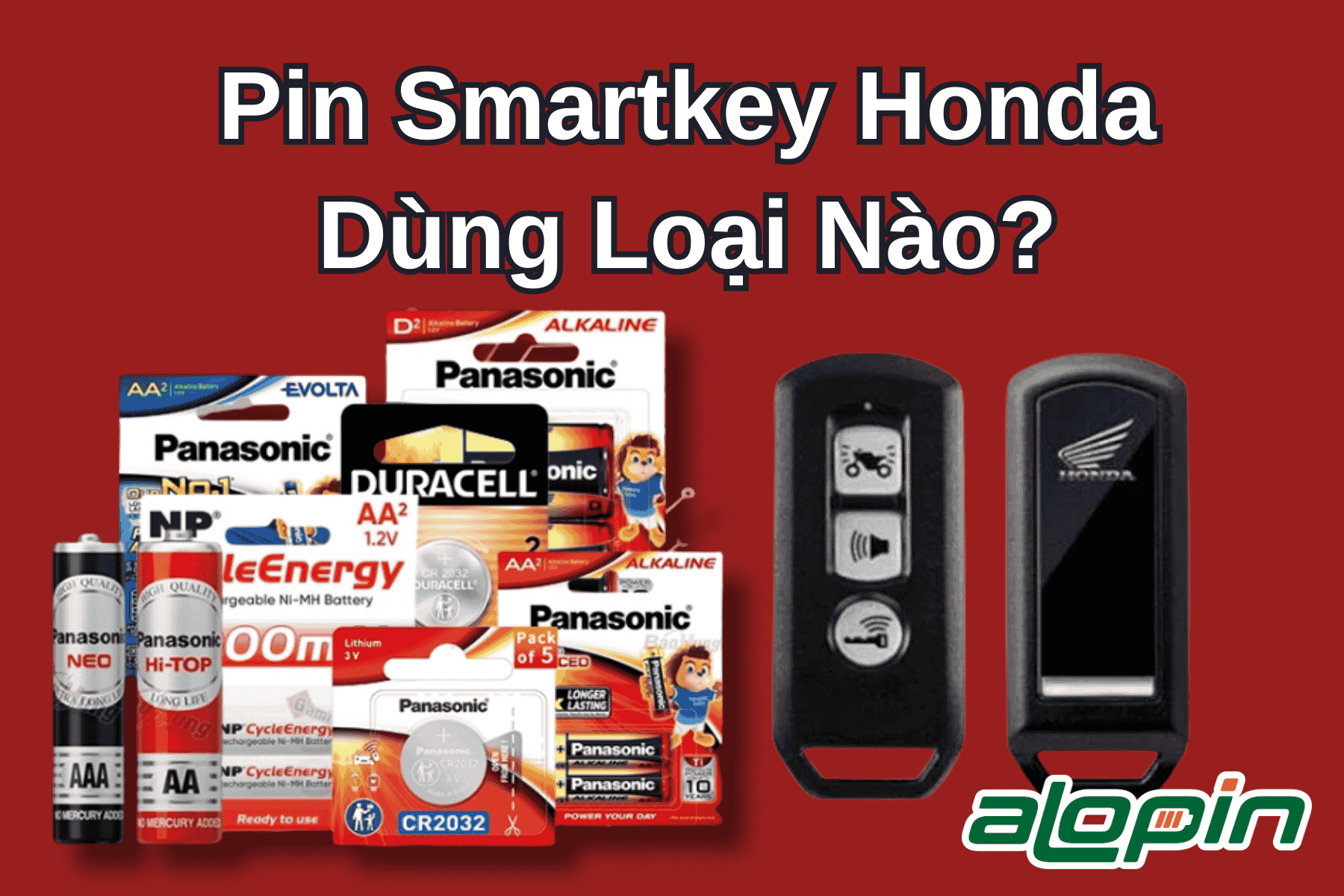 Pin Smartkey Honda Dùng Loại Nào?
