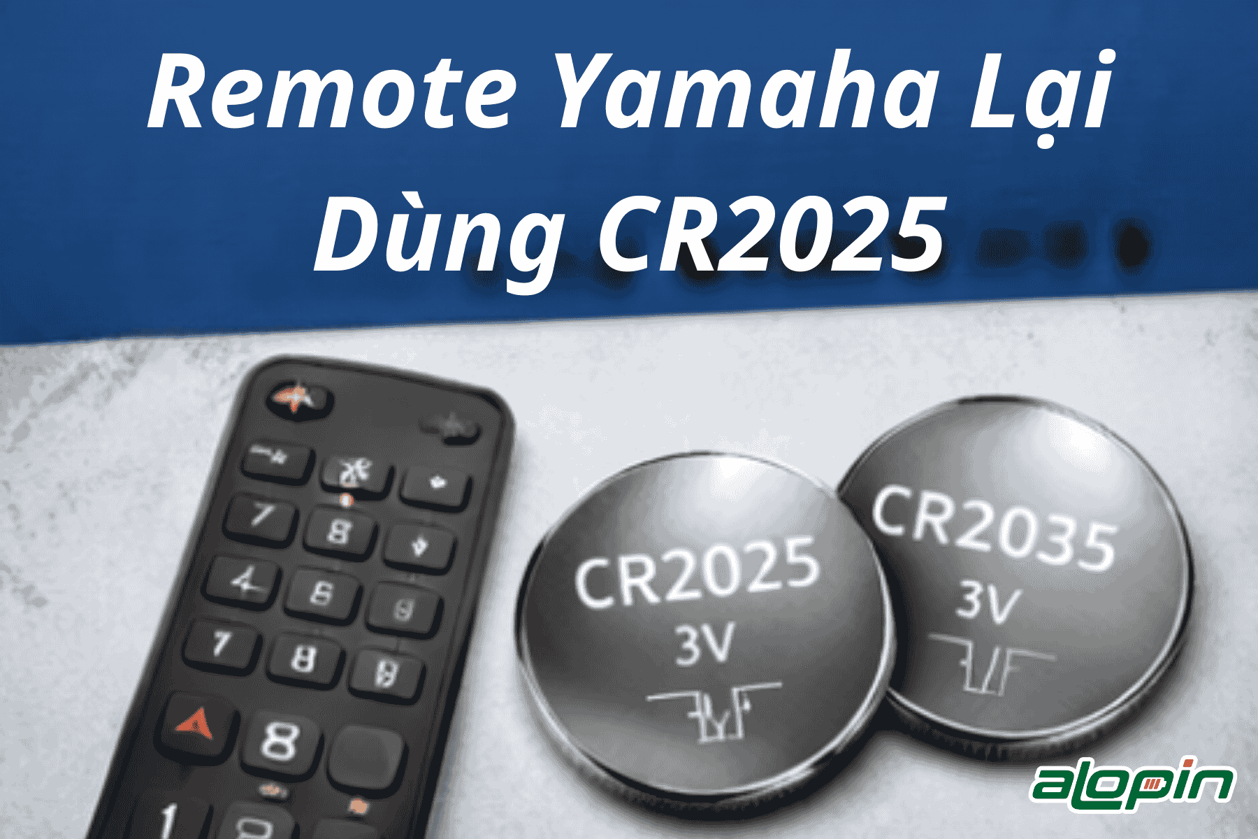 Remote Yamaha Lại Dùng CR2025