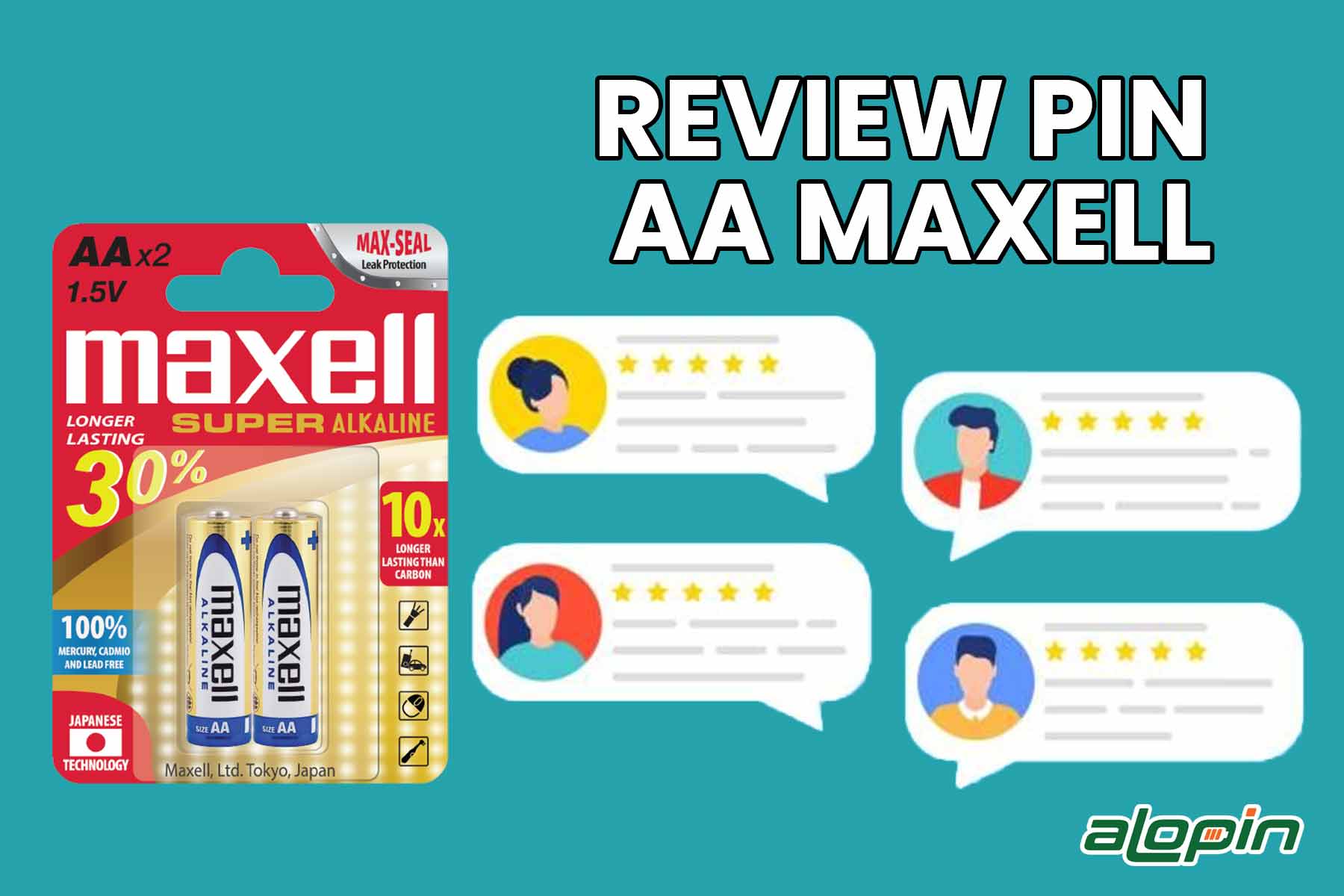 Review Pin AA Maxell