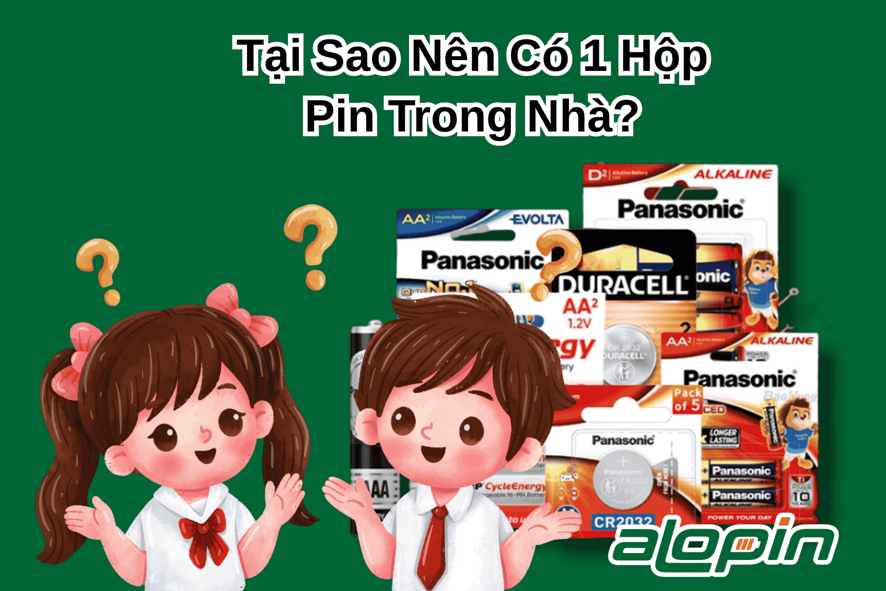 Tại Sao Nên Có 1 Hộp Pin Trong Nhà?