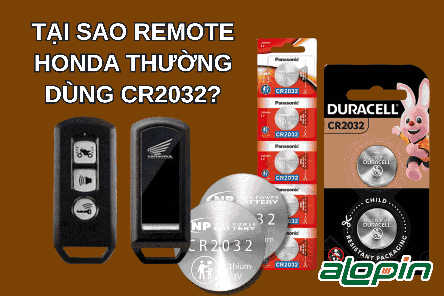 Tại Sao Remote Honda Thường Dùng CR2032?