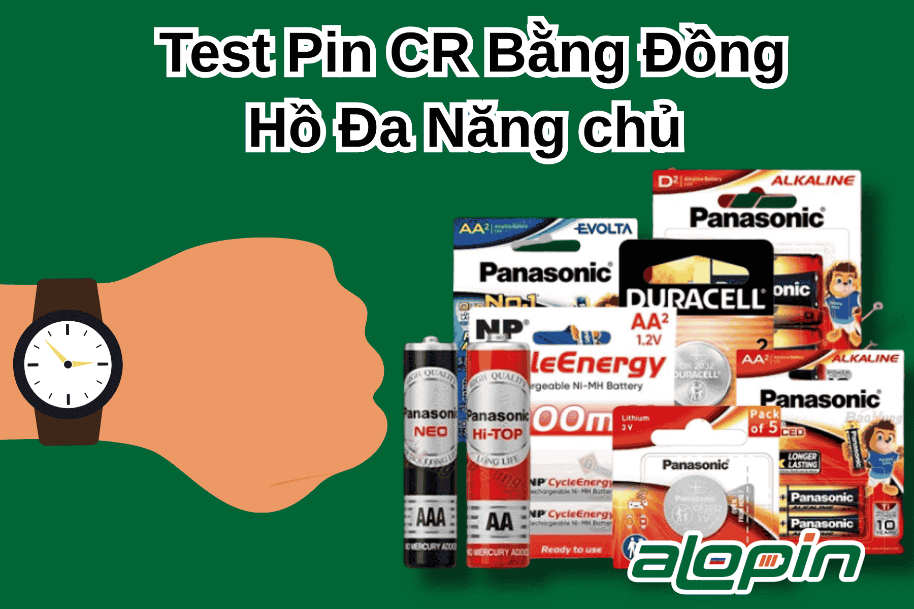 Test Pin CR Bằng Đồng Hồ Đa Năng