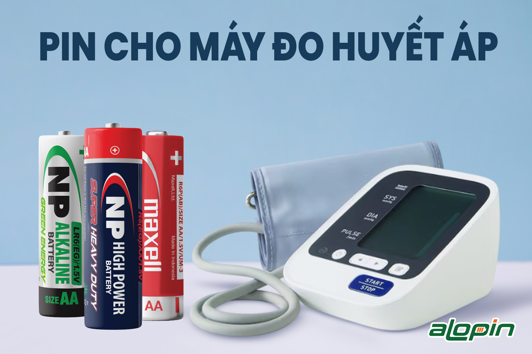 Pin Cho Máy Đo Huyết Áp