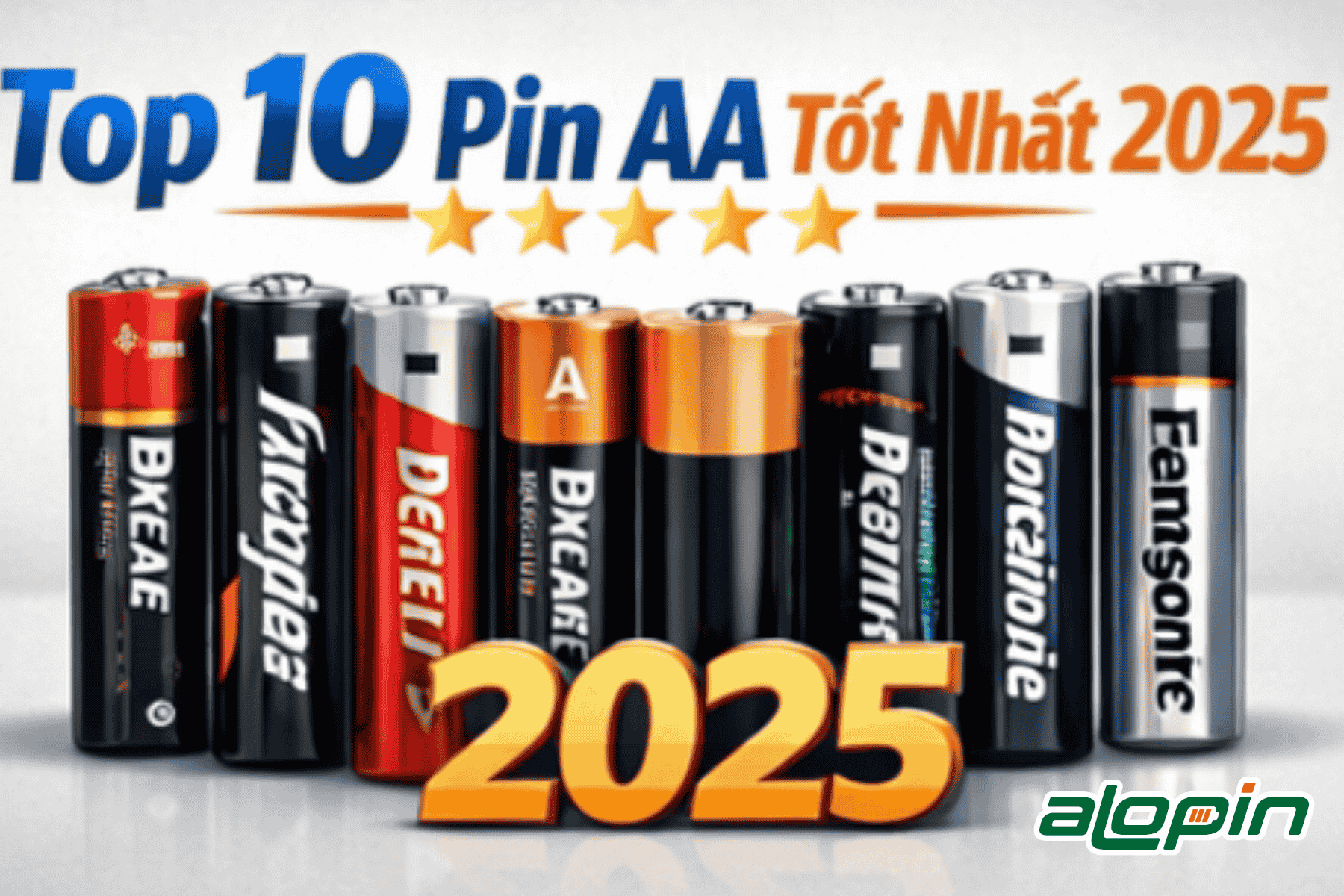 Top 10 Pin AA 2025