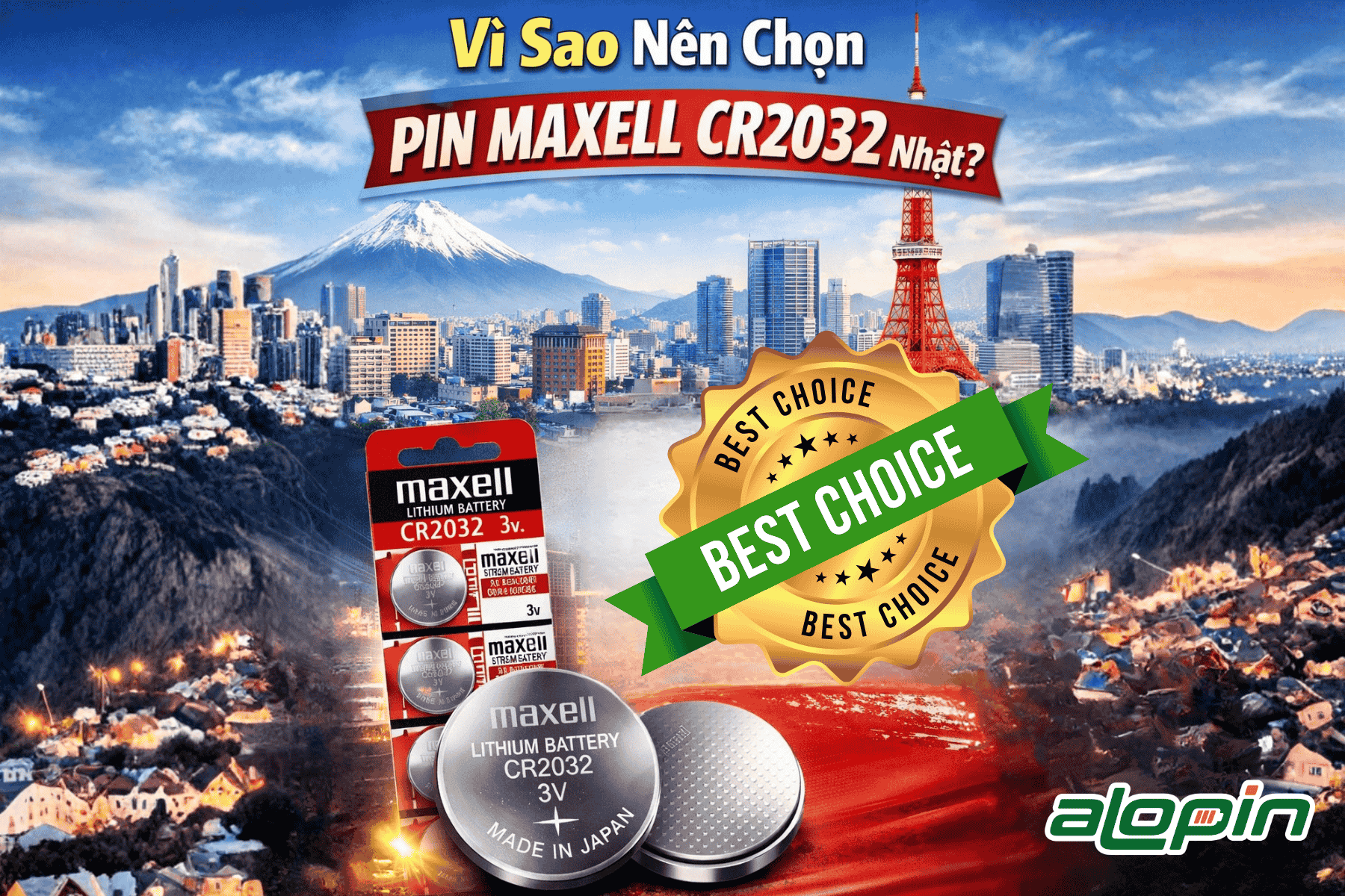 Vì Sao Nên Chọn Pin Maxell CR2032 Nhật? Có Gì Khác So Với Pin Thường?