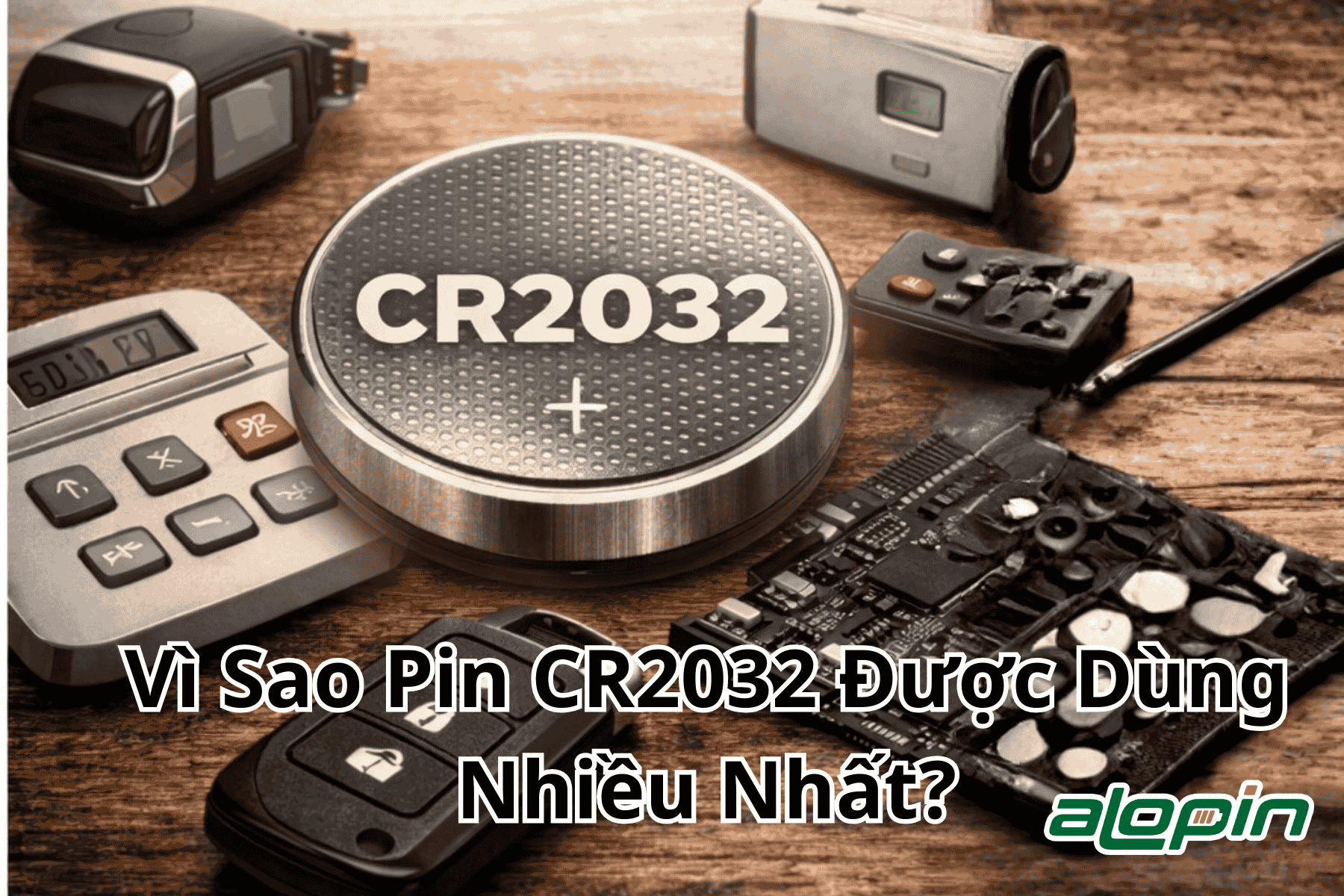 Vì Sao Pin CR2032 Được Dùng Nhiều Nhất?