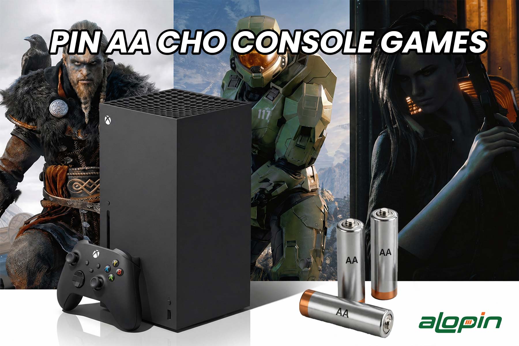 Pin AA Cho Console Games