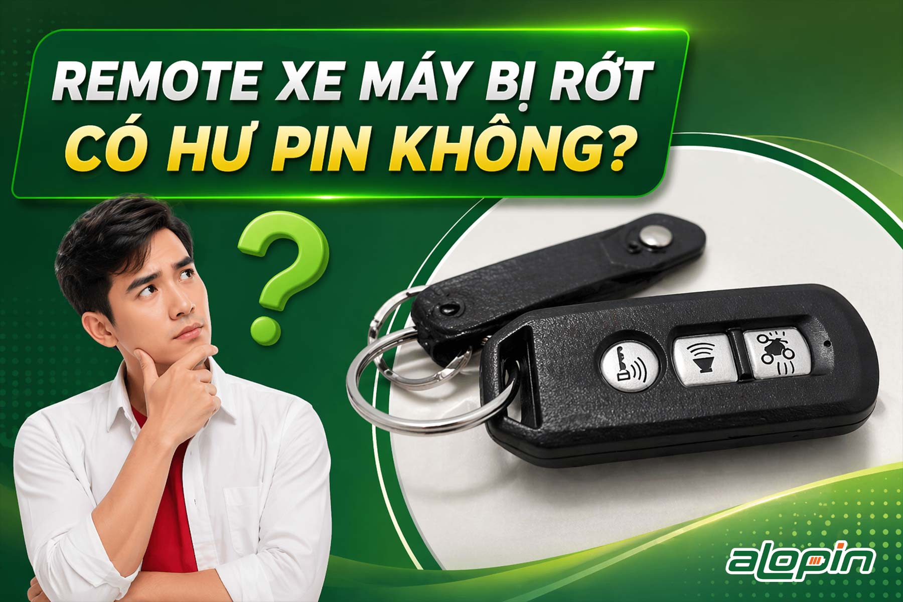 Remote Xe Máy Bị Rớt Có Hư Pin Không?