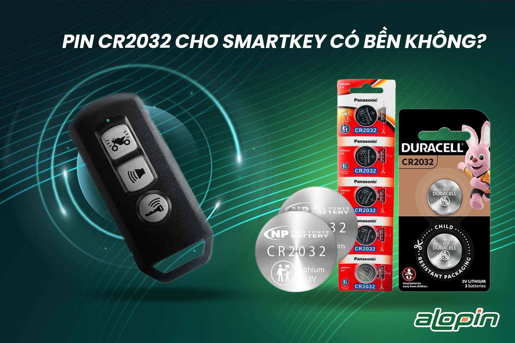 Pin CR2032 Cho Smartkey Có Bền Không?