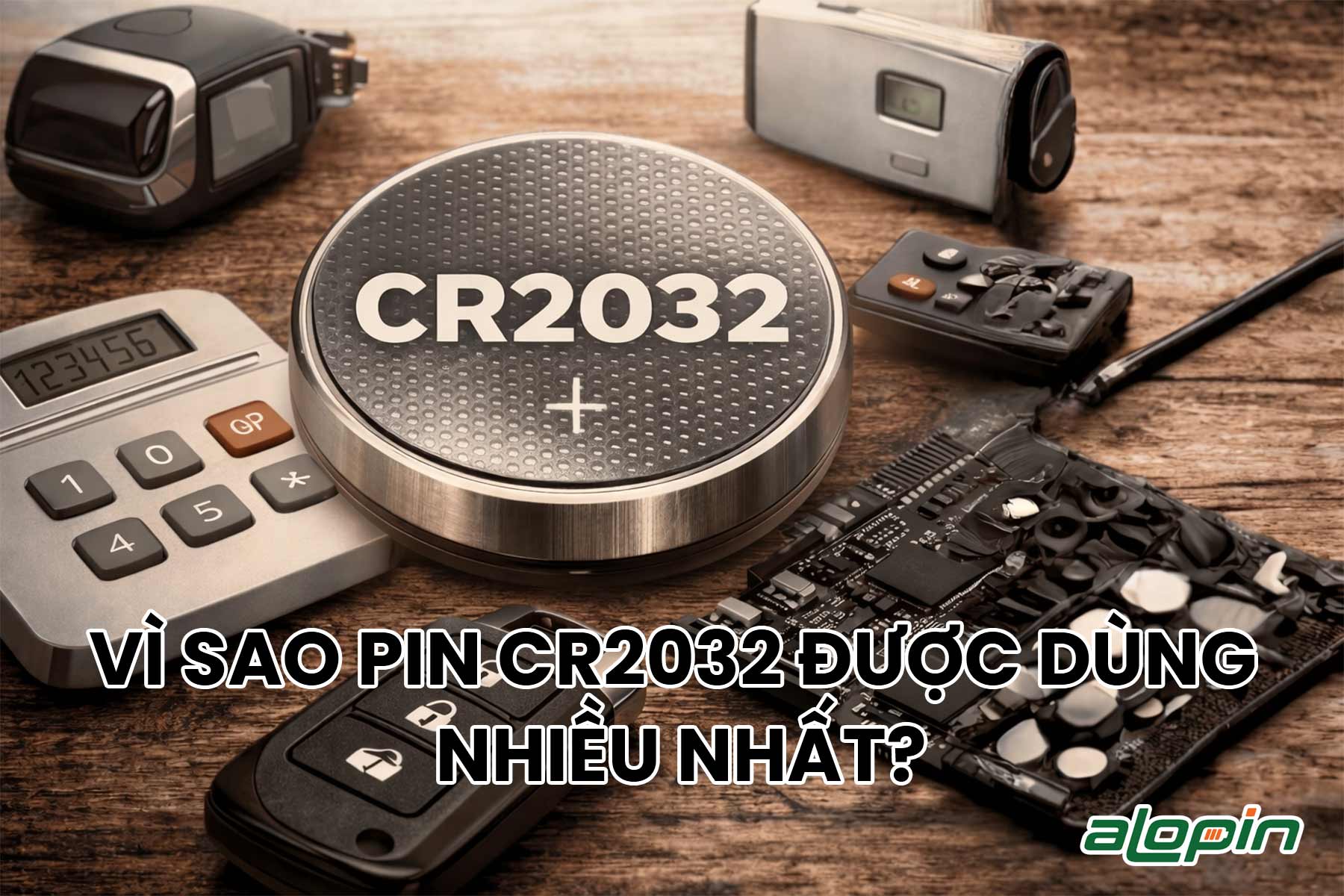 Vì Sao Pin CR2032 Được Dùng Nhiều Nhất?