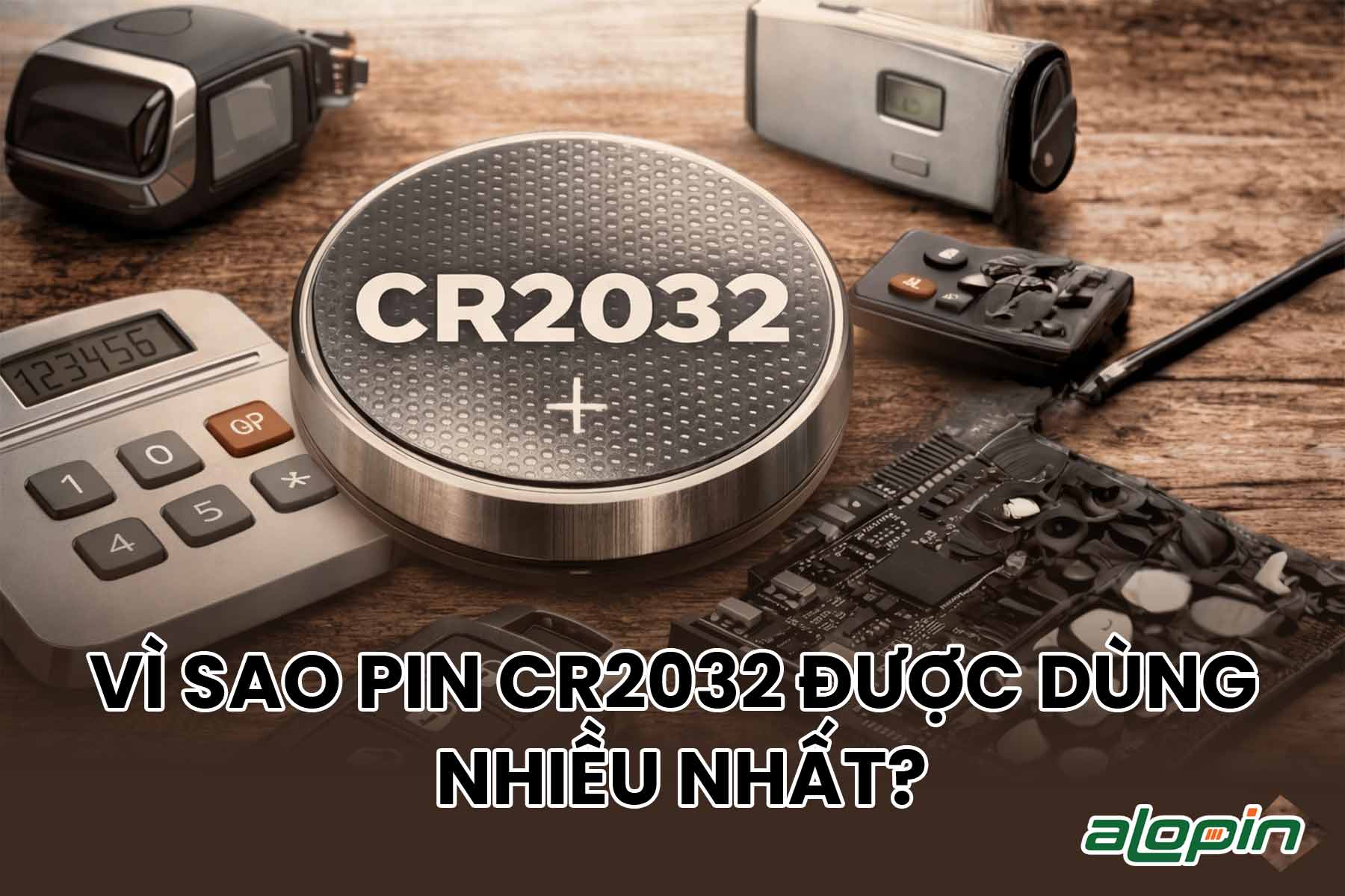 Vì Sao Pin CR2032 Được Dùng Nhiều Nhất?