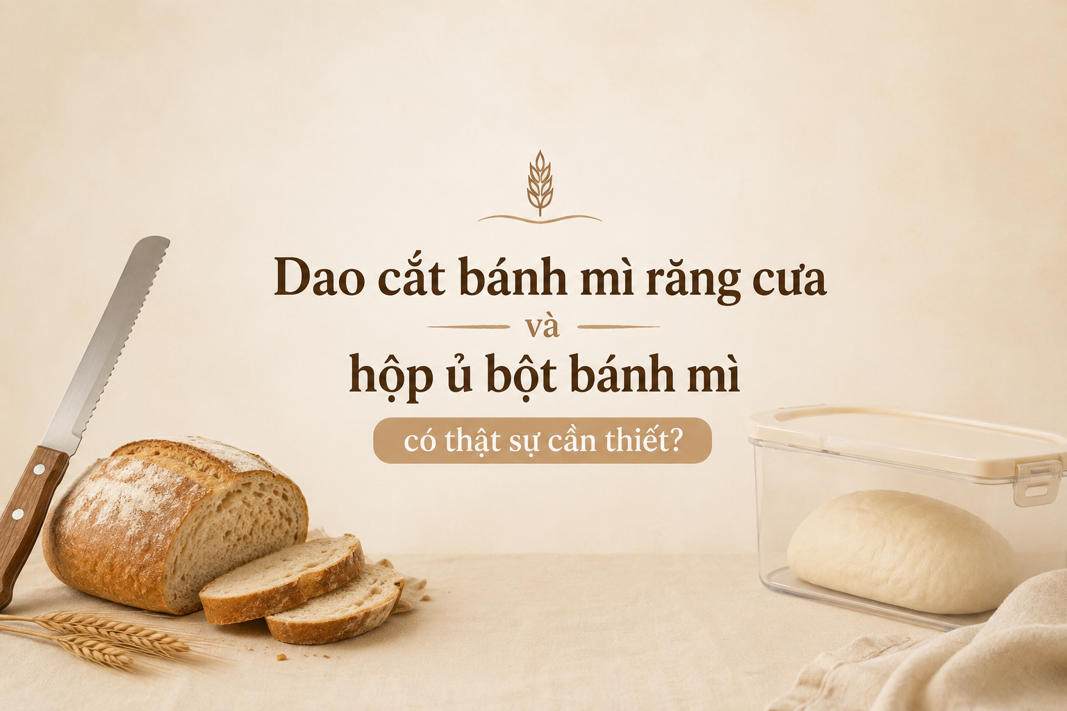 Dao cắt bánh mì răng cưa: Công dụng, cách chọn và sử dụng đúng cách