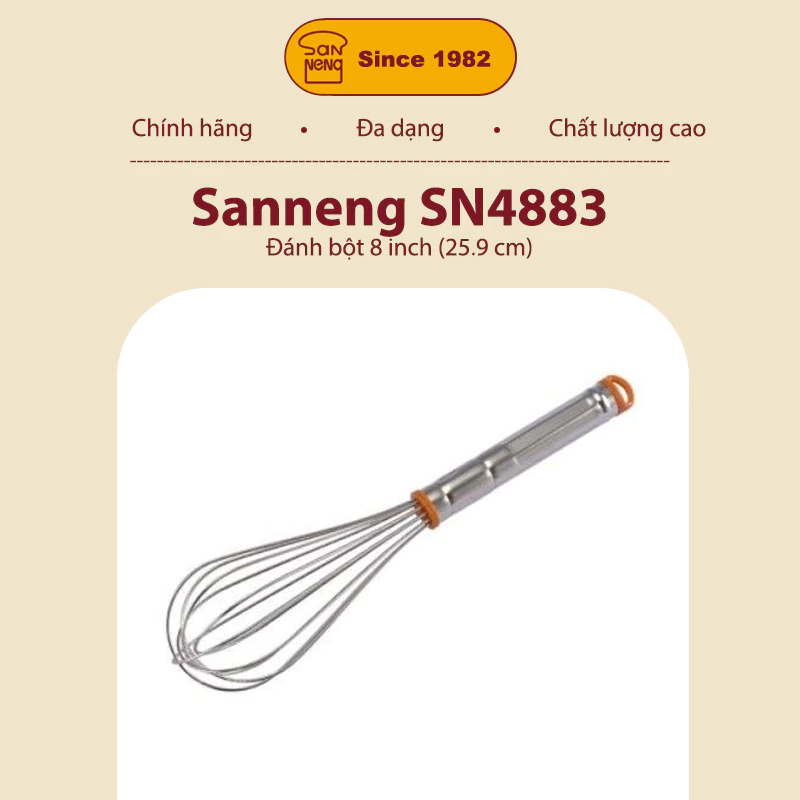 Sanneng SN4883 - Đánh bột 8 inch