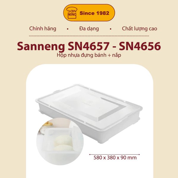 Hộp nhựa đựng bánh Sanneng SN4657