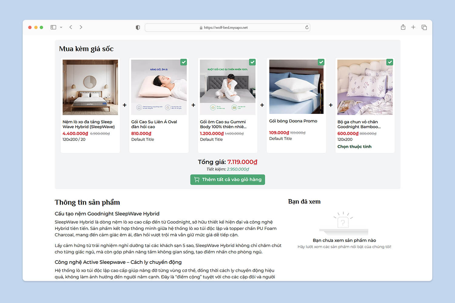 Chi tiết sản phẩm