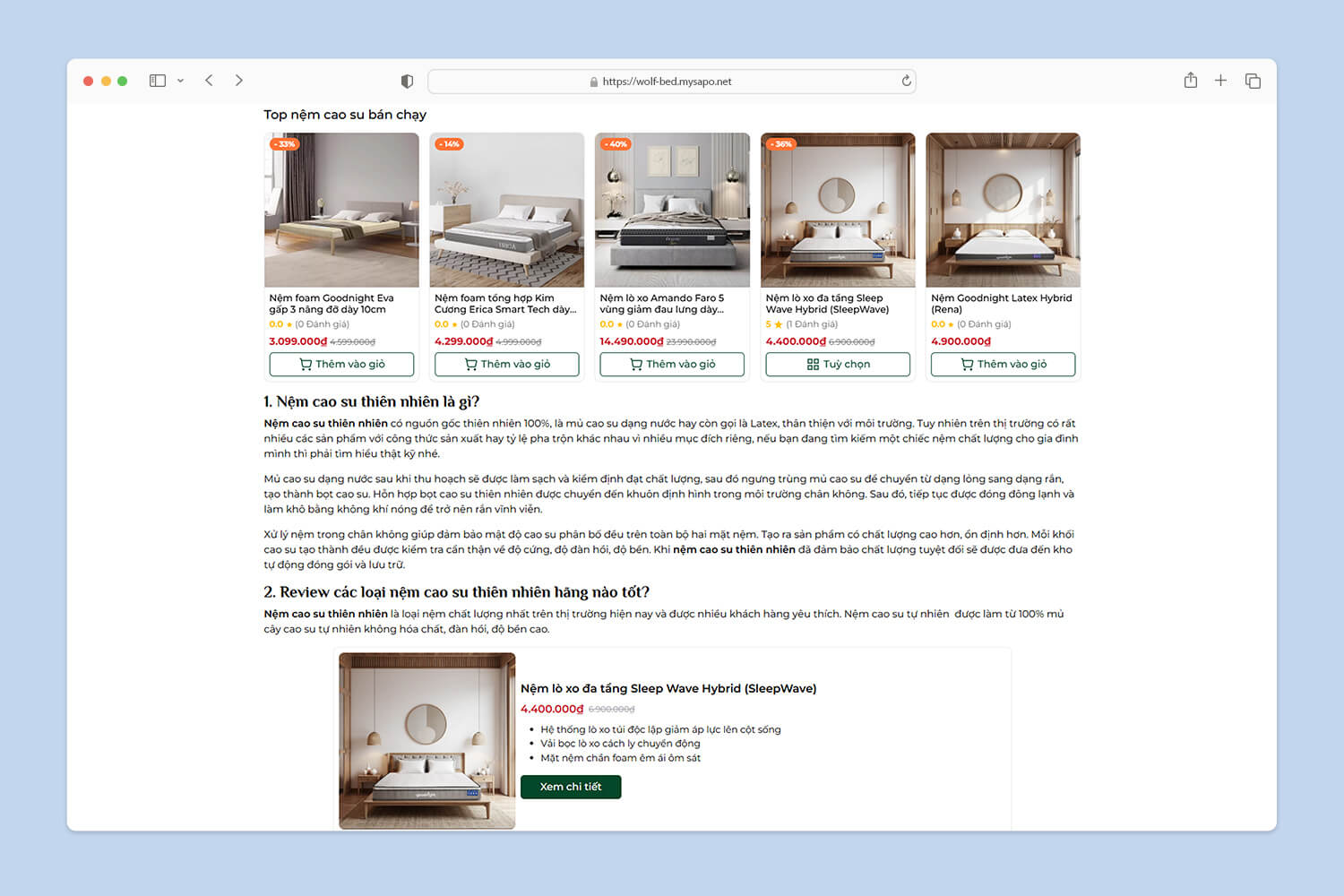 Sản phẩm tin tức