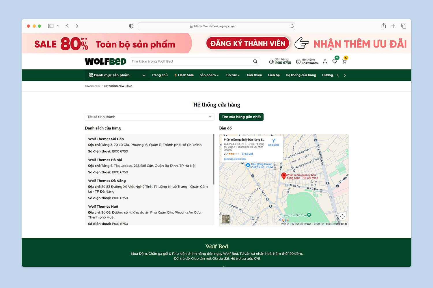 Hệ thống cửa hàng