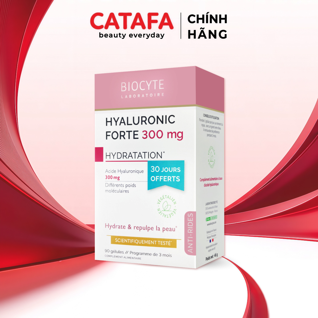 B17C Thực phẩm bảo vệ sức khỏe Hyaluronic Forte 300mg - Biocyte
