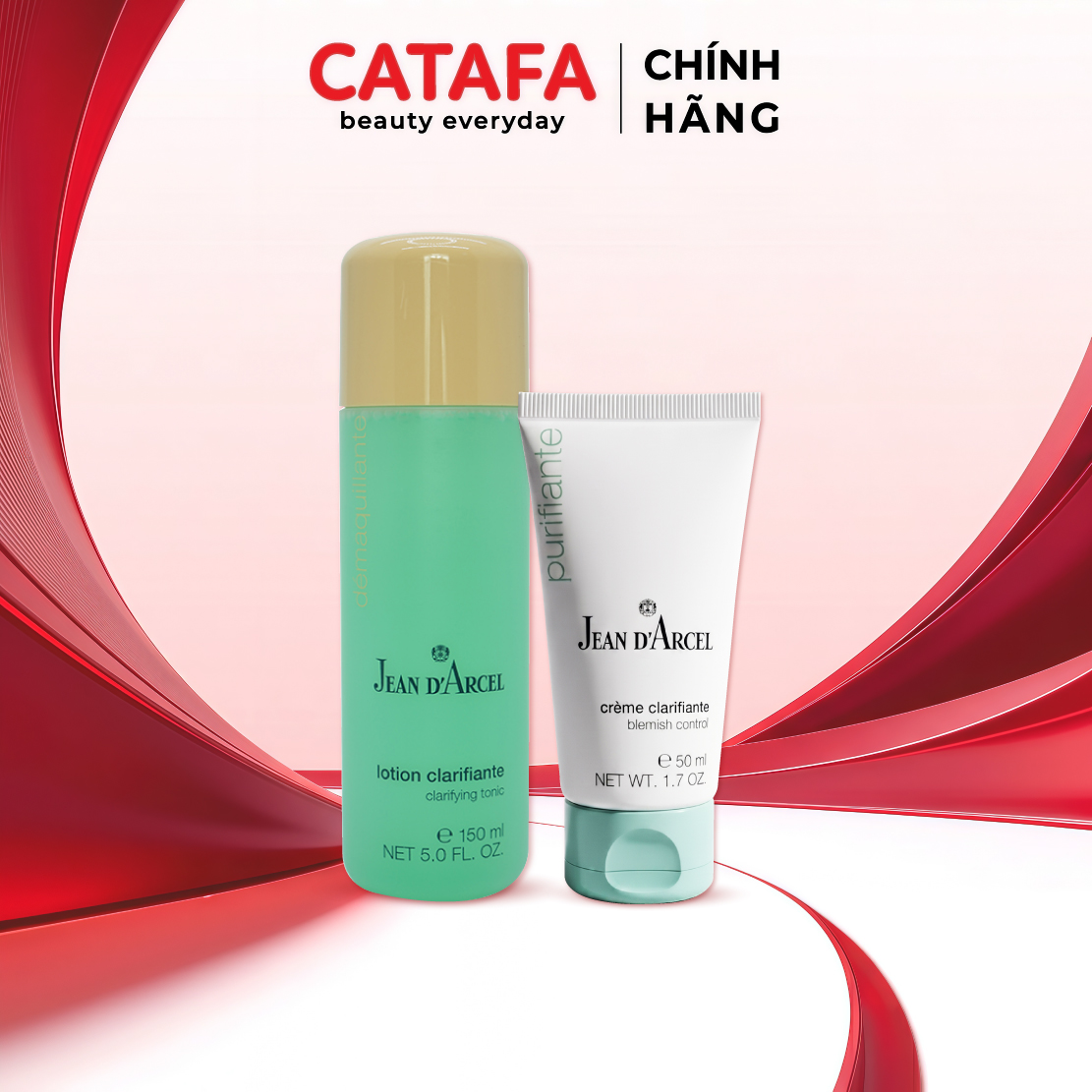 Combo J11M + J02L (Blemish Control + Clarifying Tonic) - Jean d'Arcel