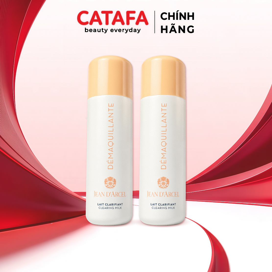 Combo 2 J107 Sữa rửa mặt Clearing Milk - Jean d'Arcel