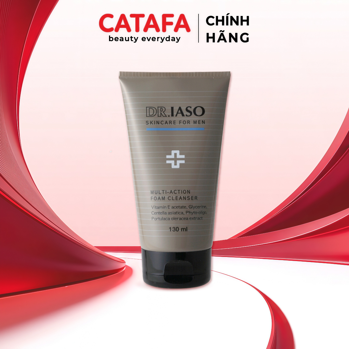 D17 Sữa rửa mặt cho nam giới Skincare For Men Multi-Action Foam Cleanser - Dr IASO