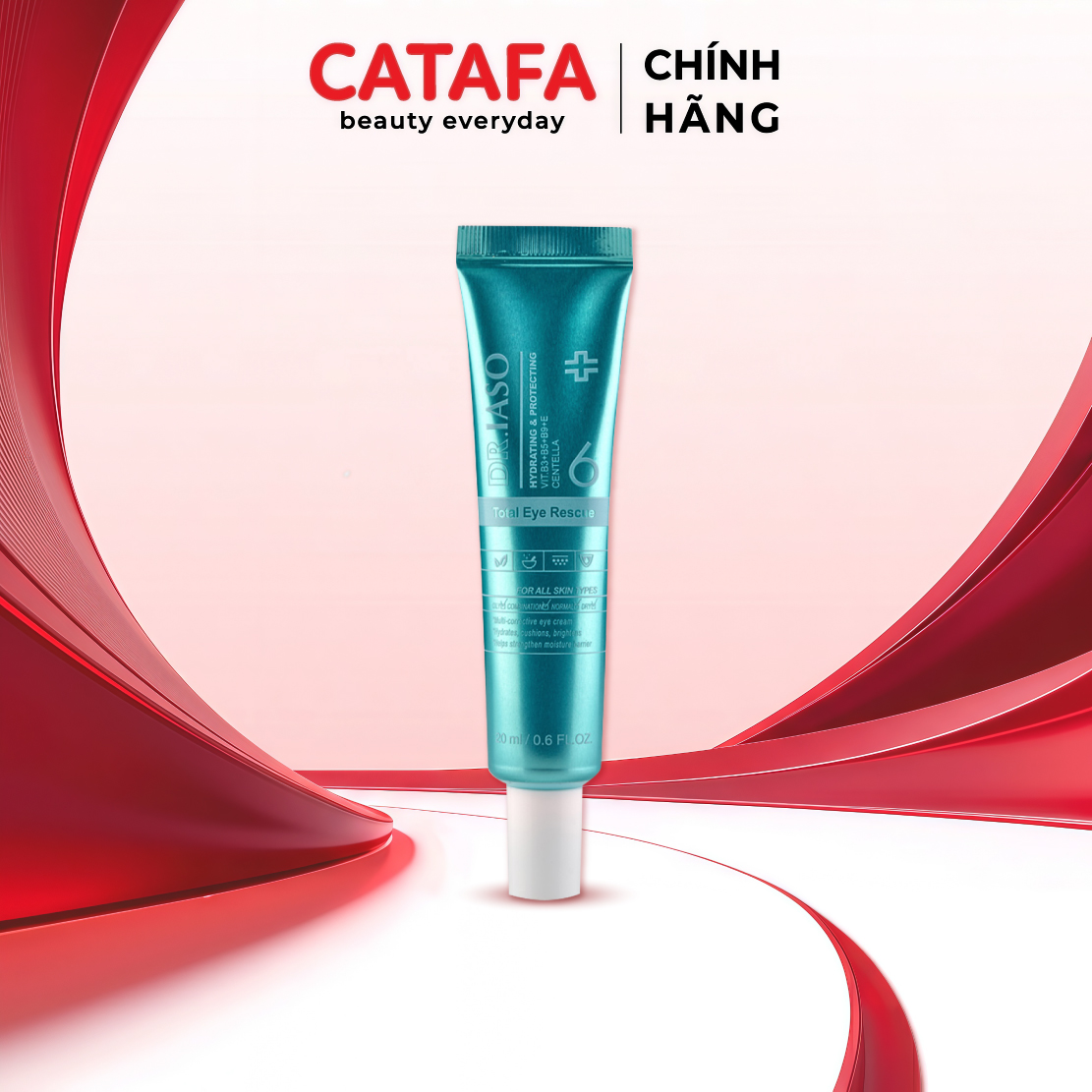 D35 Kem dưỡng giúp làm sáng mịn da vùng mắt Total Eye Rescue - Dr IASO