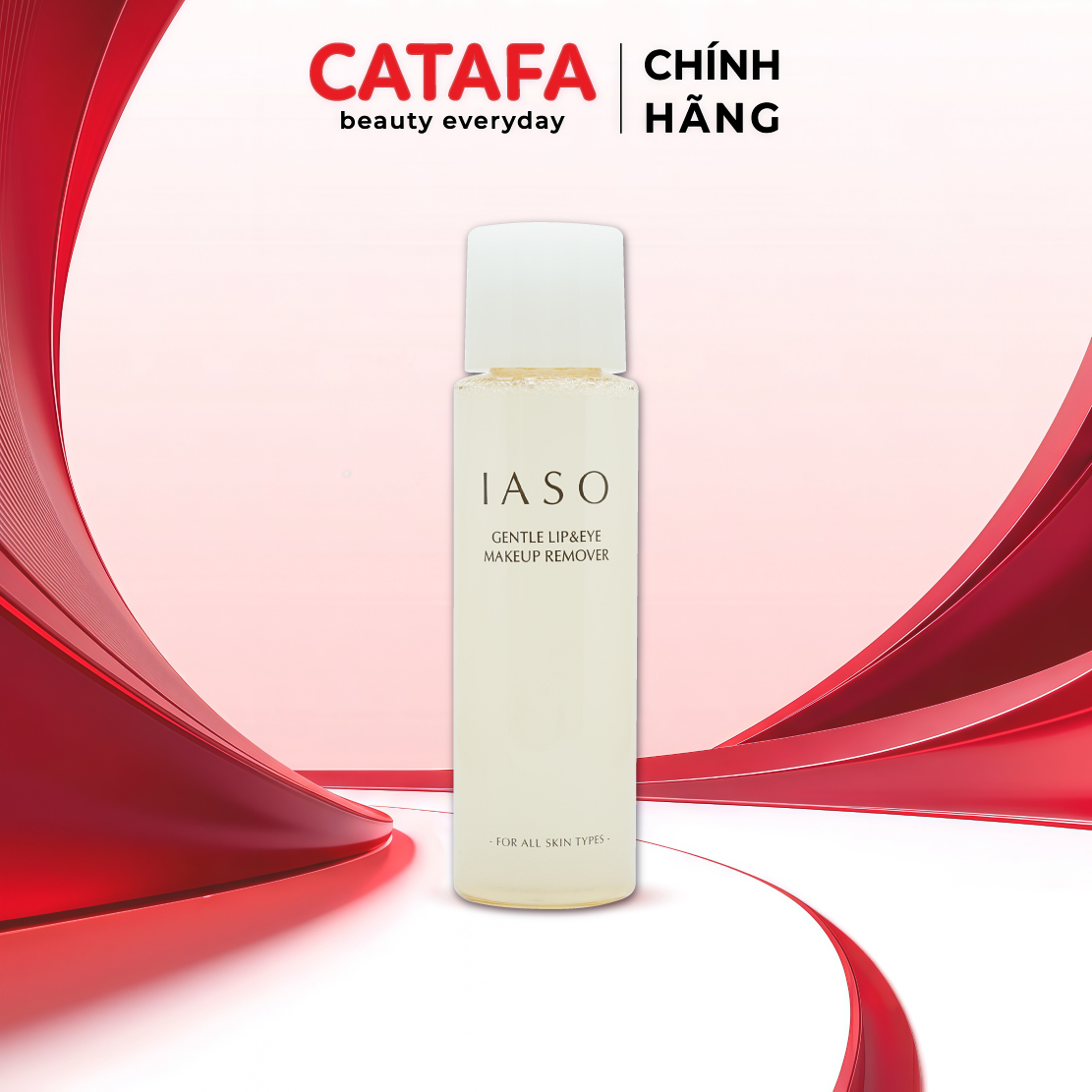I42 Nước tẩy trang mắt và môi Gentle Lip & Eye Make Up Remover - IASO