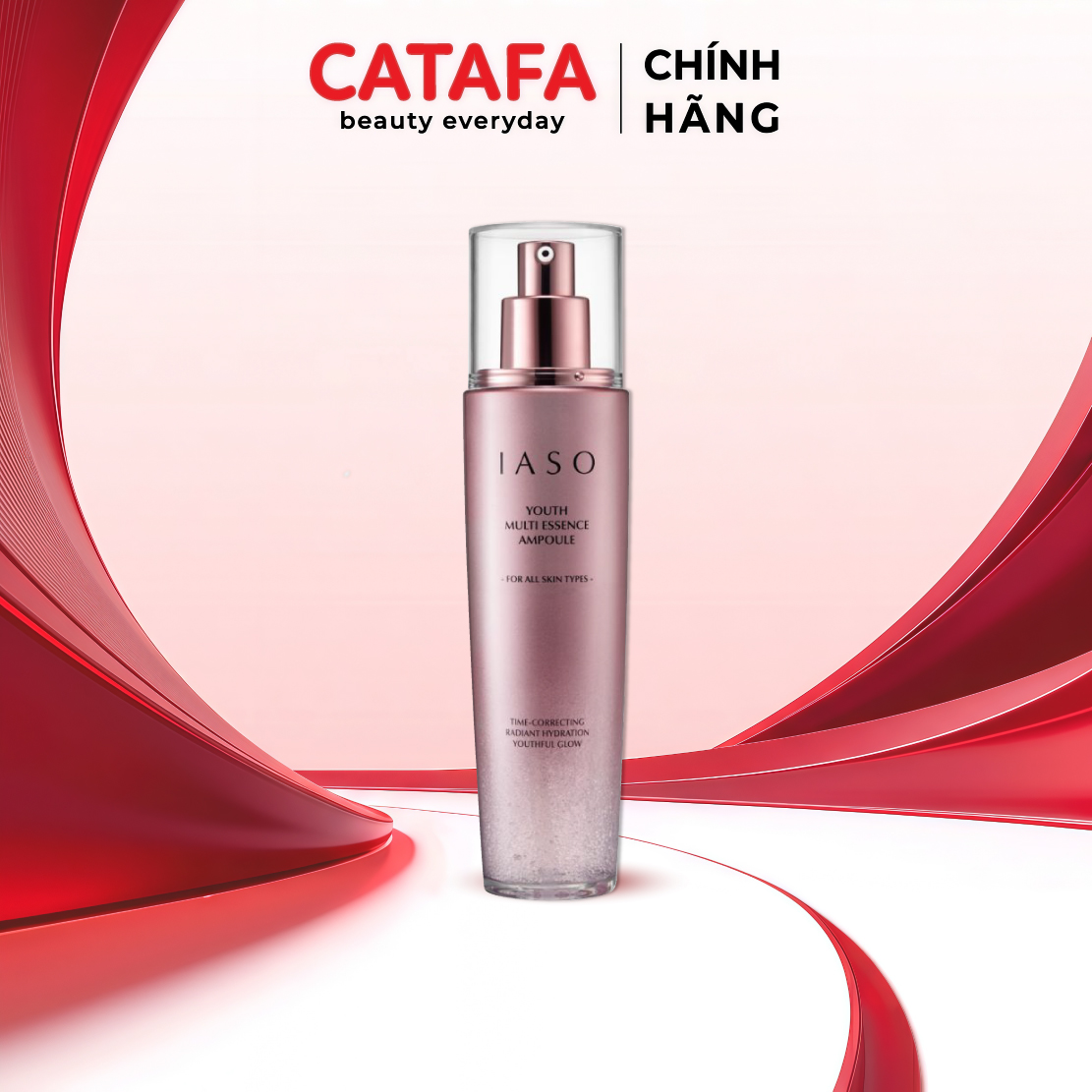 I82 Tinh chất giúp làm sáng da và giảm nếp nhăn Youth Multi Essence Ampoule - IASO
