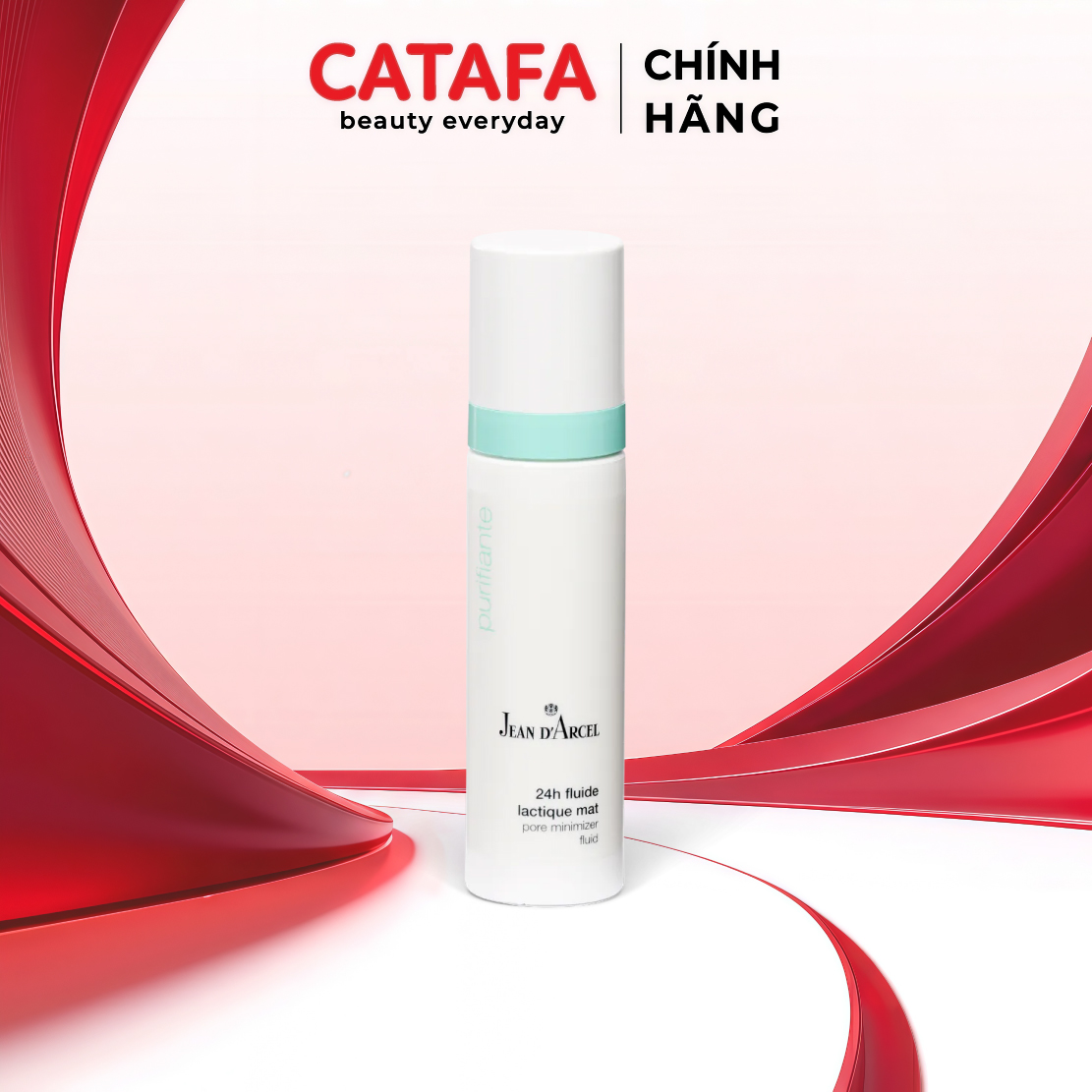 J112 Sữa dưỡng giúp giảm bóng nhờn, se khít lỗ chân lông Pore Minimizer Fluid - Jean d'Arcel