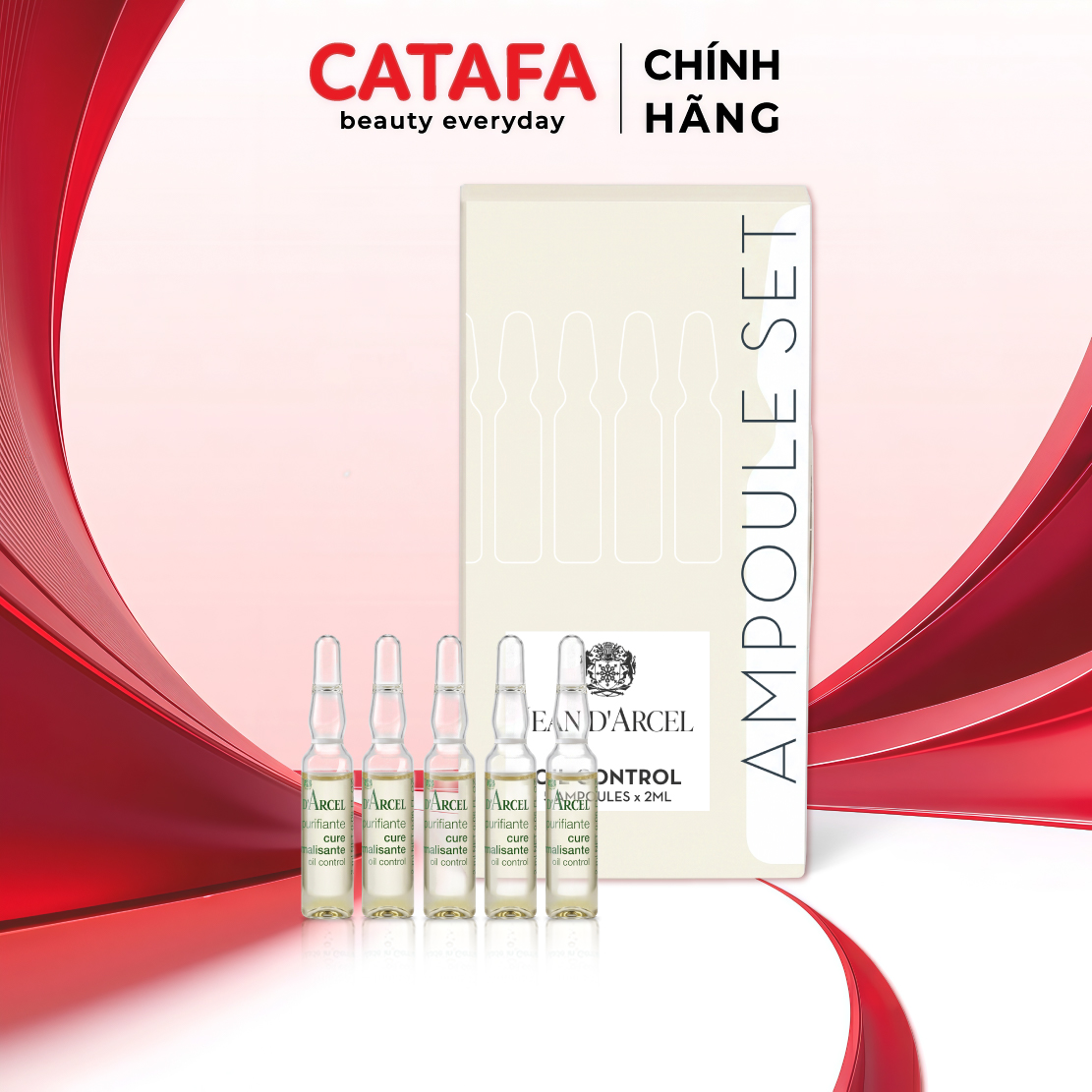 J42 Tinh chất giúp giảm dầu, hỗ trợ ngăn ngừa mụn Oil Control - Jean d'Arcel