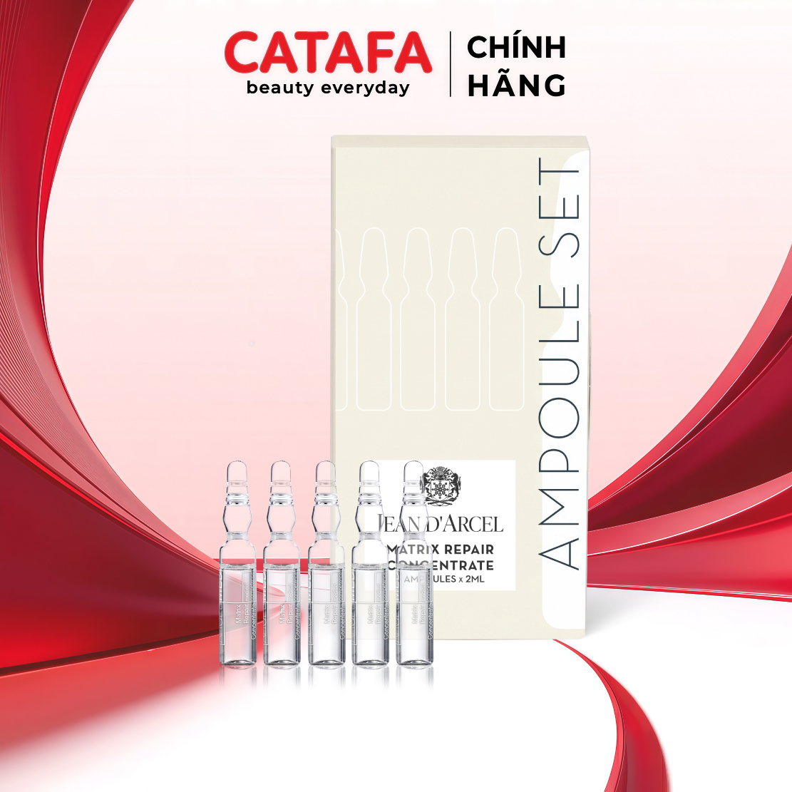 J47 Huyết thanh giúp làm dịu da nhạy cảm, giảm nhăn và săn chắc da Matrix Repair Concentrate - Jean d'Arcel