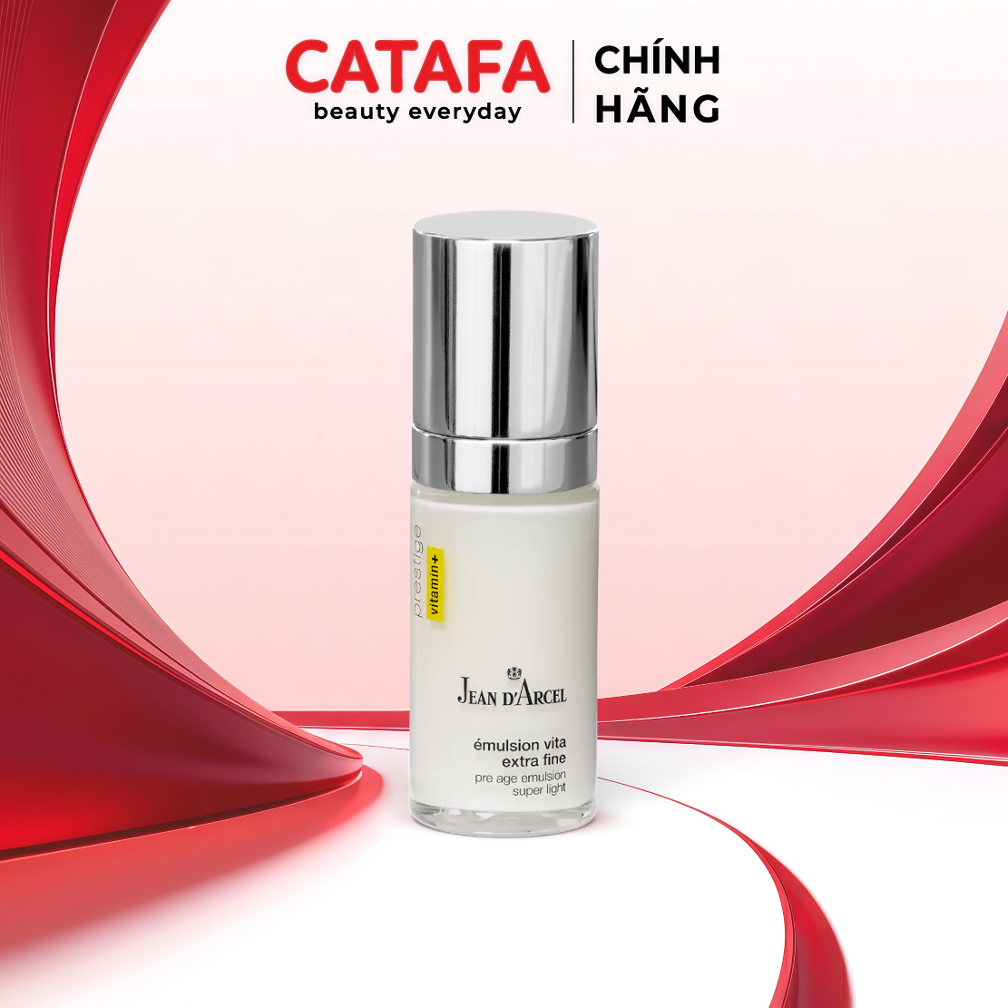 J75 Sữa dưỡng hỗ trợ sáng mịn da Émulsion Vita Extra Fine - Jean d'Arcel
