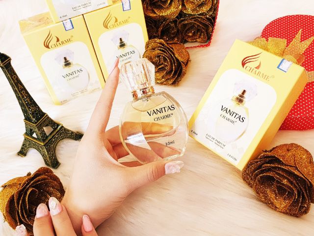 NƯỚC HOA CHARME VANITAS 30ML C.HÃNG LẺ CTY 370k (15)