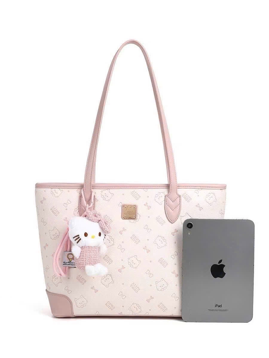 TÚI BIGSIZE CÔNG SỞ KITTY FULLBOX QC CAO CẤP (15)