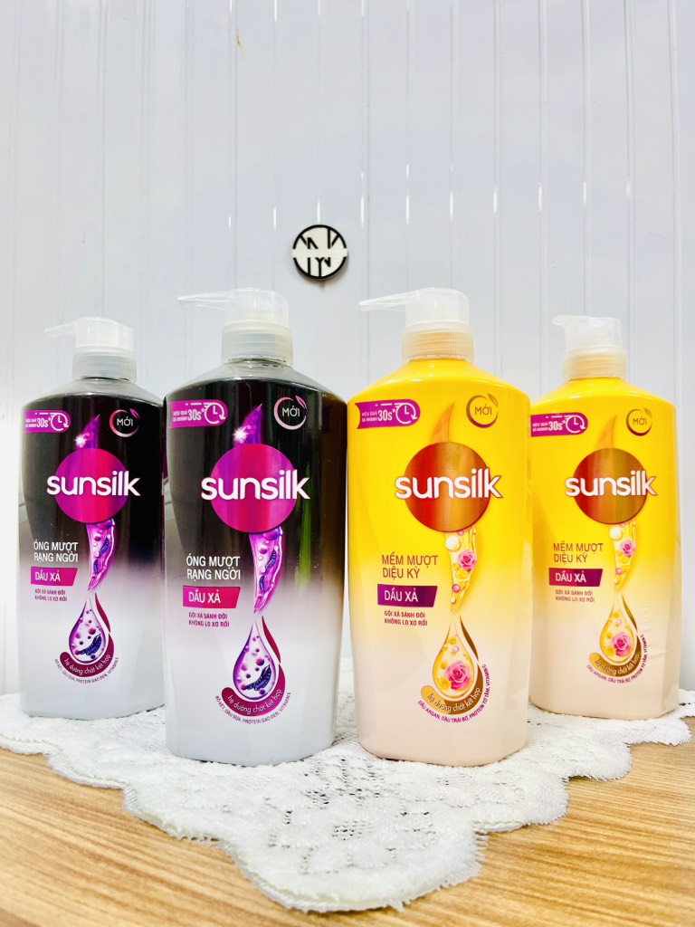 CHAI DẦU XẢ SUNSILK 640g DIỆU KÌ-ÓNG MƯỢT RẠNG NGỜI CHÍNH HÃNG ( Ko áp dụng cho giảm 10%) (6)