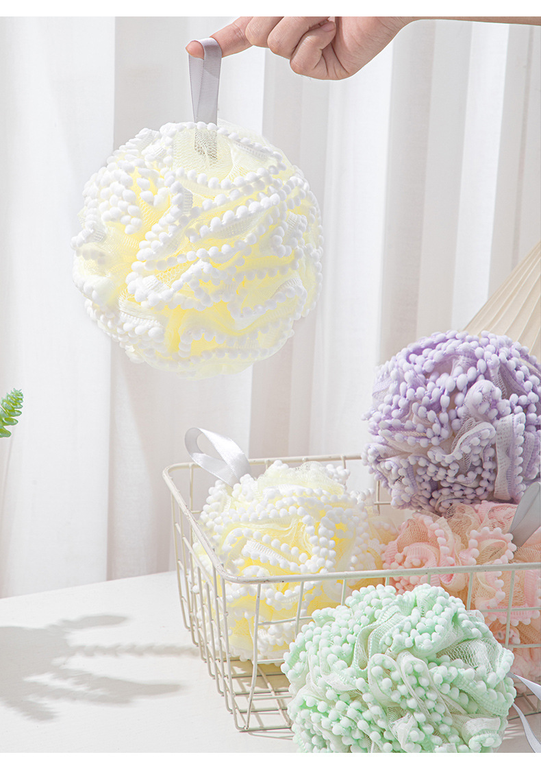Bông Tắm Lưới Size To 14cm Tạo Bọt Siêu Đỉnh (1)