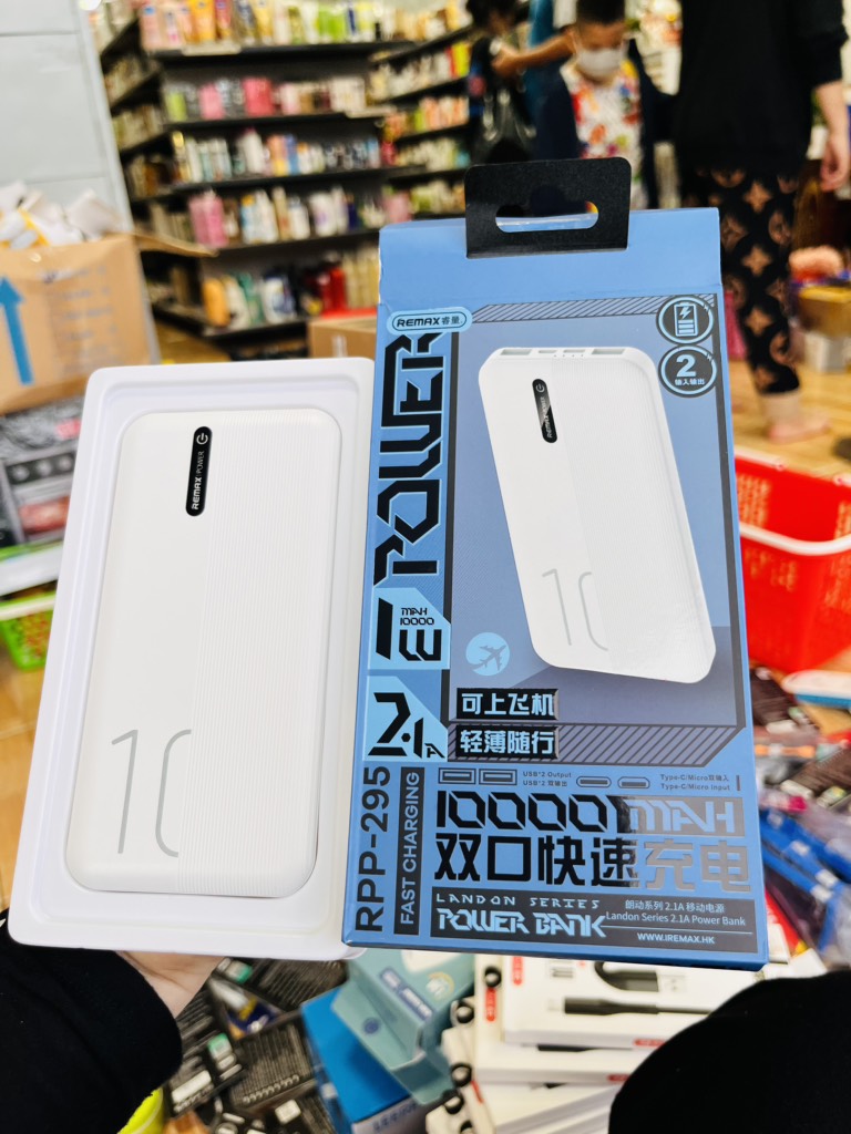 Pin Sạc Dự Phòng Chính Hãng Remax 10.000mah Mã 295 (14)