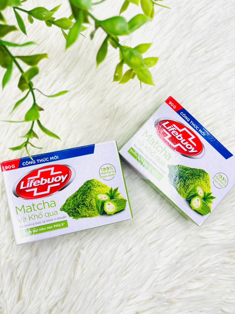 XÀ BÔNG LIFEBUOY 90G XANH ĐỎ (1) '