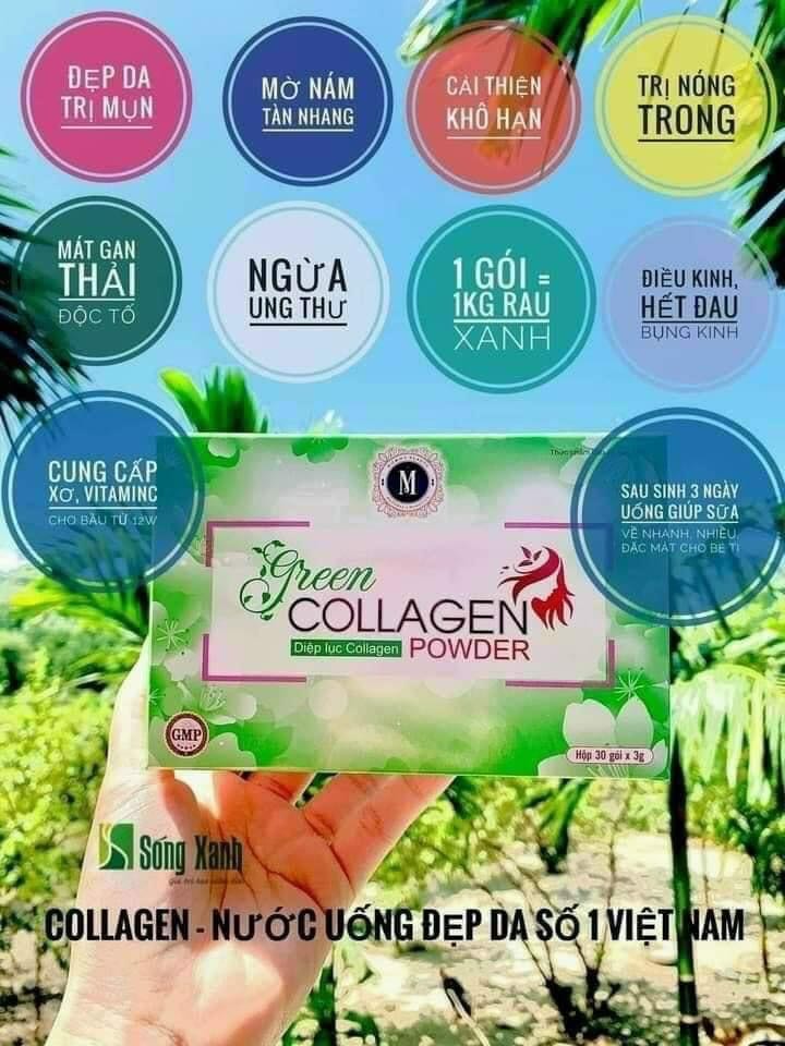 Collagen Diệp Lục Lẻ Cty 380k '