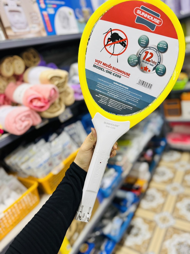 Vợt Muỗi Sunhouse Chính Hãng E200 (7)