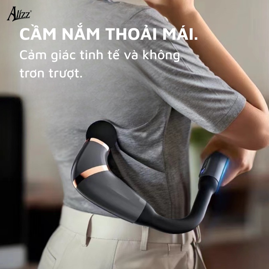 Máy massage cầm tay ALIZZ AL-14556 CHÍNH HÃNG 4 đầu (20)