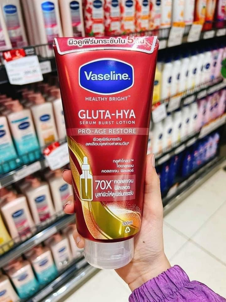 SỮA DƯỠNG THỂ VASELINE MÀU ĐỎ 70X (15) '