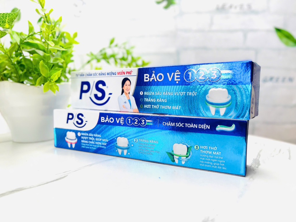 "KEM ĐÁNH RĂNG P/S BẢO VỆ 123 180g CHÍNH HÃNG( KO ÁP DỤNG CT GIẢM 10% CỦA TTĐ) (1) '