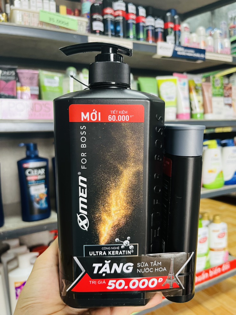 SỮA TẮM NƯỚC HOA X-MEN FOR BOSS 'LUXURY' 650g