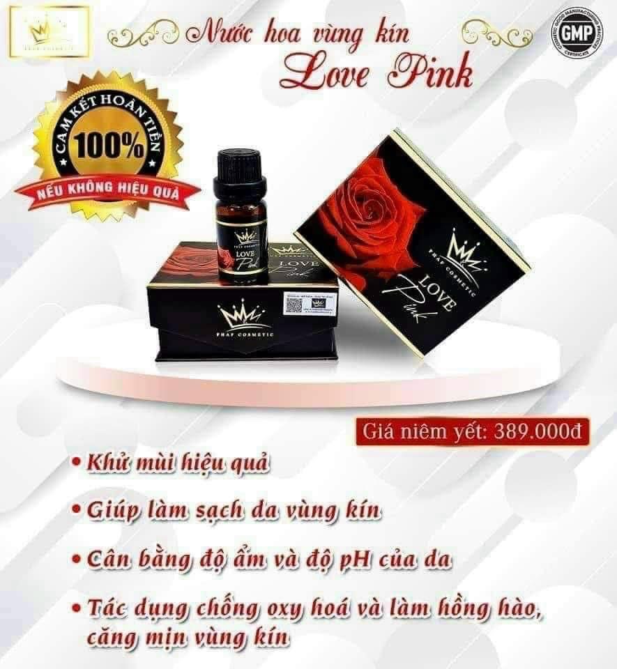 NƯỚC HOA VÙNG KÍN PINK LOVE (10) '