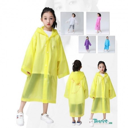 Áo Mưa Eva Cài Cúc Cho Bé (2)