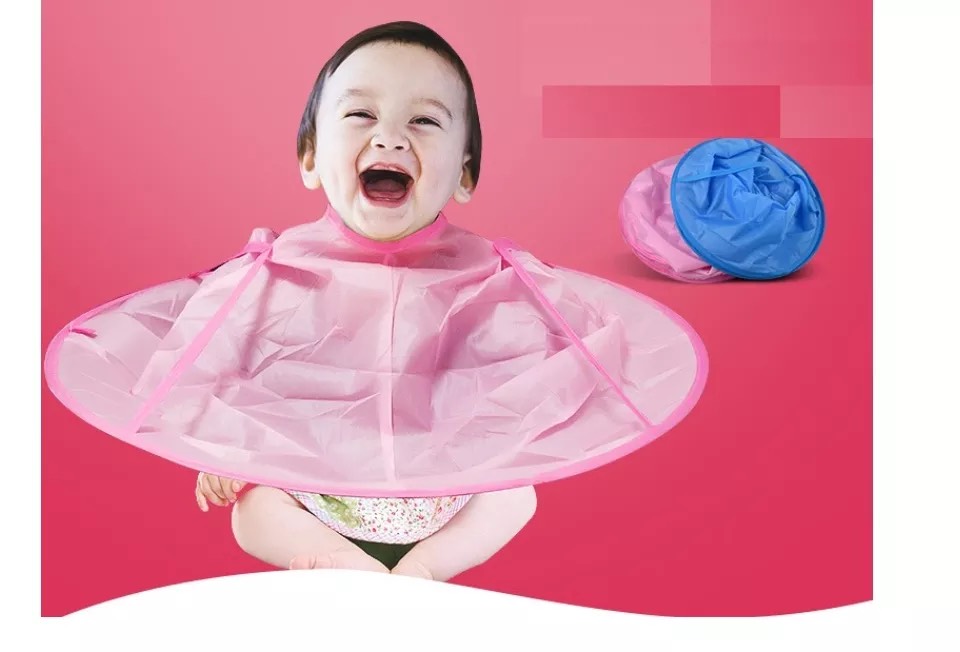 Áo Choàng Cắt Tóc Cho Bé