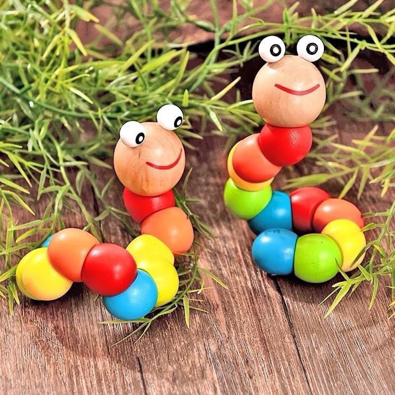 CON SÂU BẰNG GỖ CHO BÉ (1)